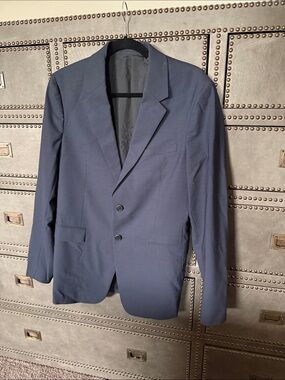 Classic Theory Navy Men's Two-Button Blazer